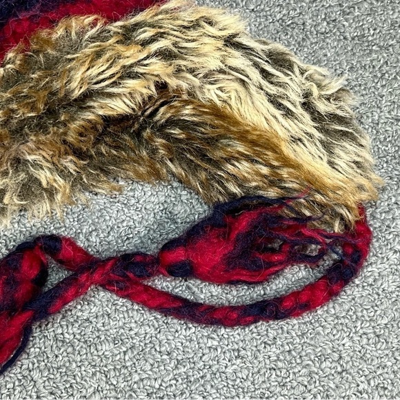 American Eagle Wool Alpaca Boys Winter Trapper Hat - Picture 3 of 5